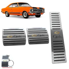 Pedaleira Manual Chevrolet Opala 1968 A 1979 Preto