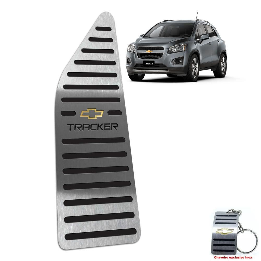 Descanso De Pé Em Aço Chevrolet Tracker 2014 A 2019 Preto