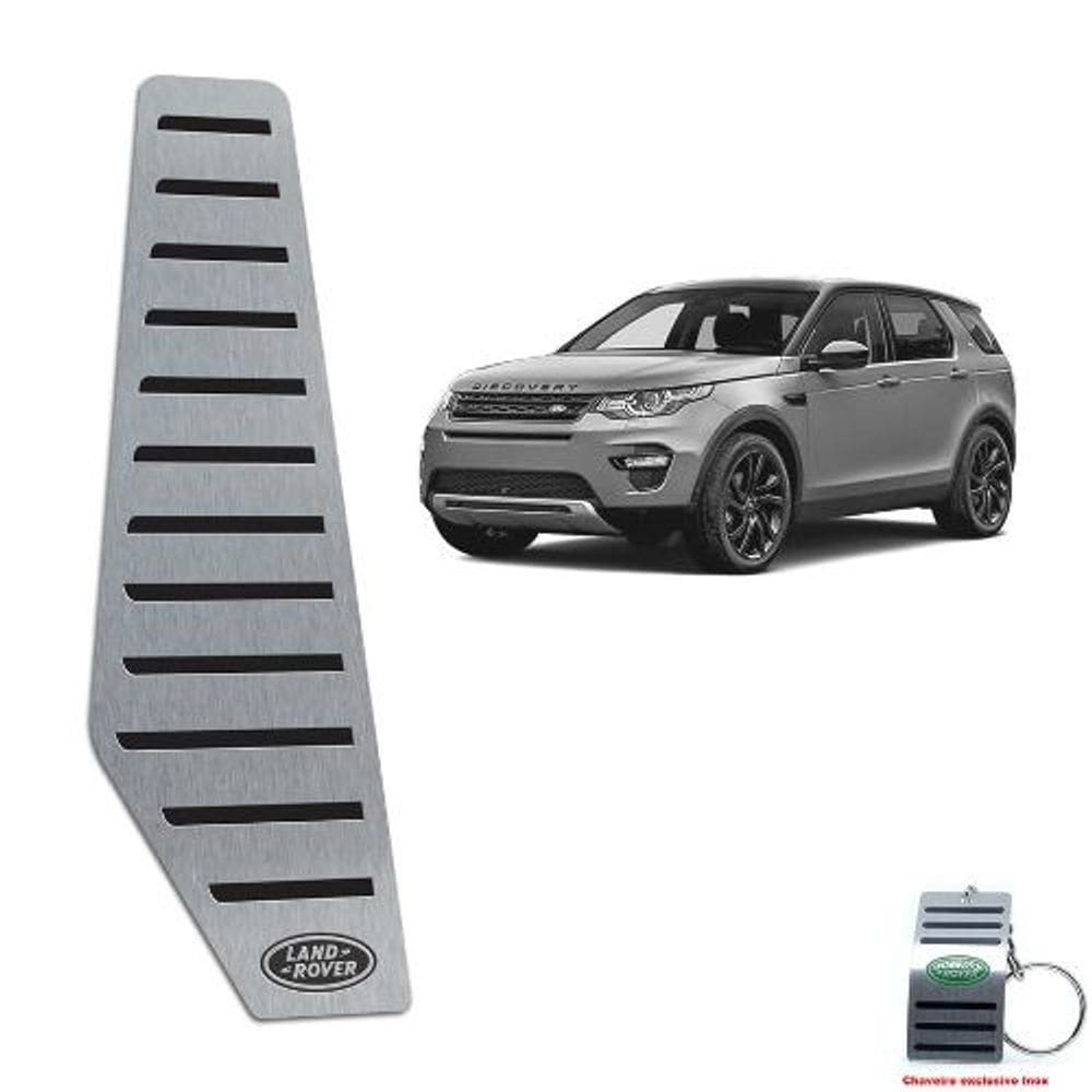 Descanso De Pé Em Aço Inox Discovery Sport 2015/2019 Preto