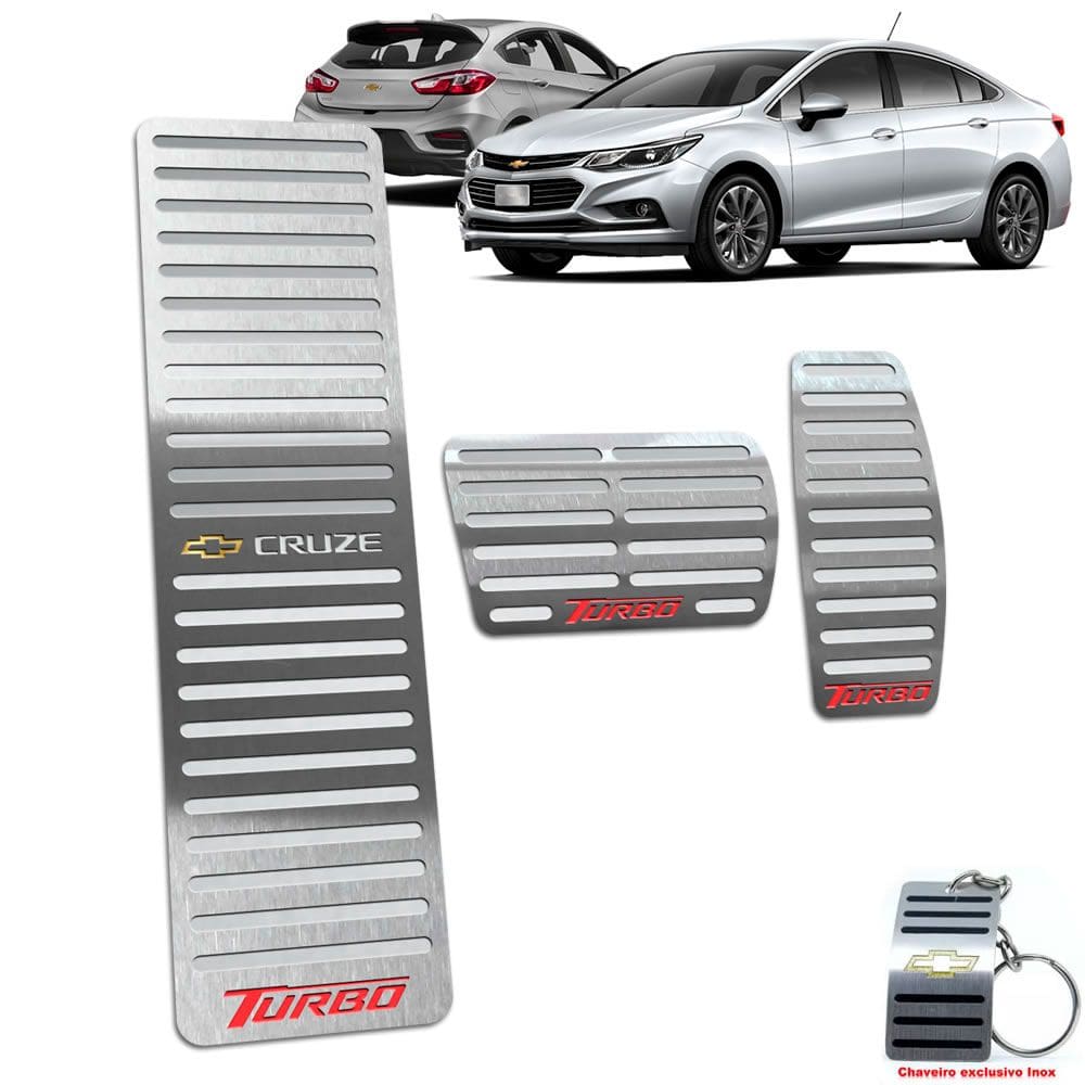 Descanso Pedaleira Chevrolet Cruze Turbo 2017 A 2020 Prata