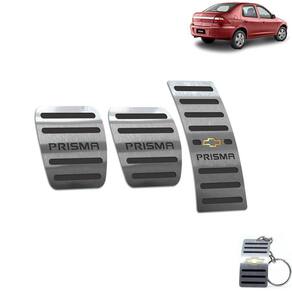 Pedaleira Manual Chevrolet Prisma 2006 A 2012 Preto