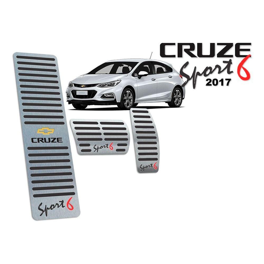 Descanso De Pé + Pedaleira Cruze Sport6 2017 A 2020 Preto