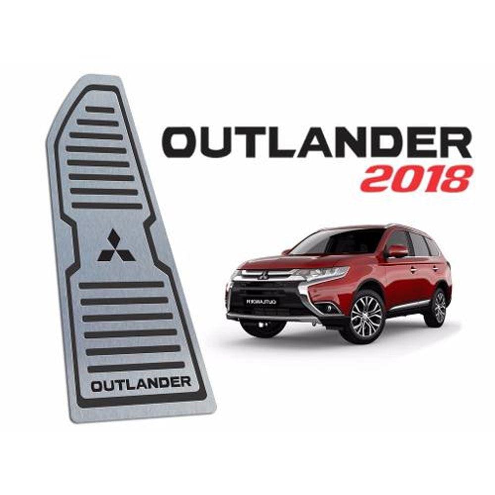 Descanso De Pé Aço Inox Outlander 2018/2020 Preto