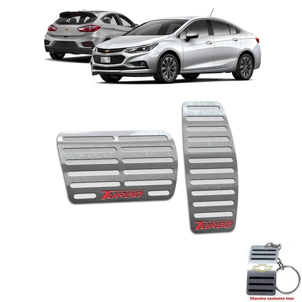 Pedaleira Automático Inox Chevroelt Cruze Turbo 2017 A 2020