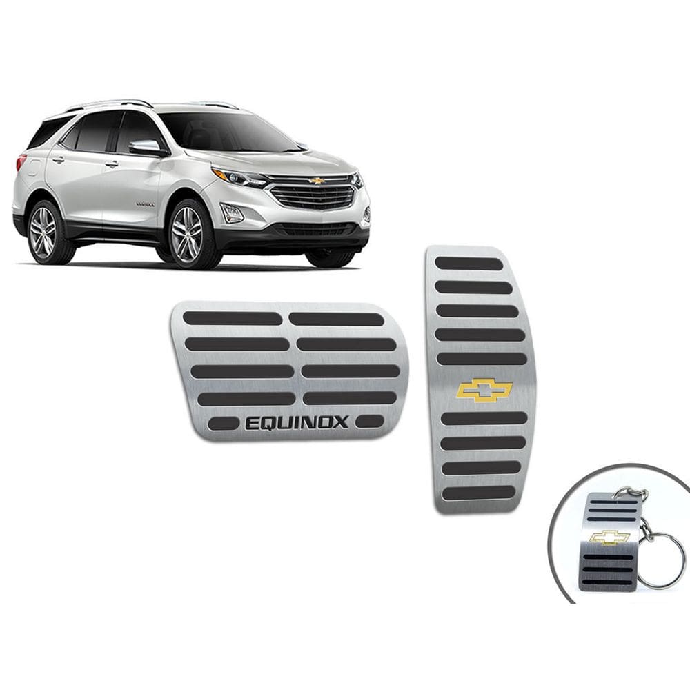 Pedaleiras Chevrolet Equinox 2018 2019 Automática Preto