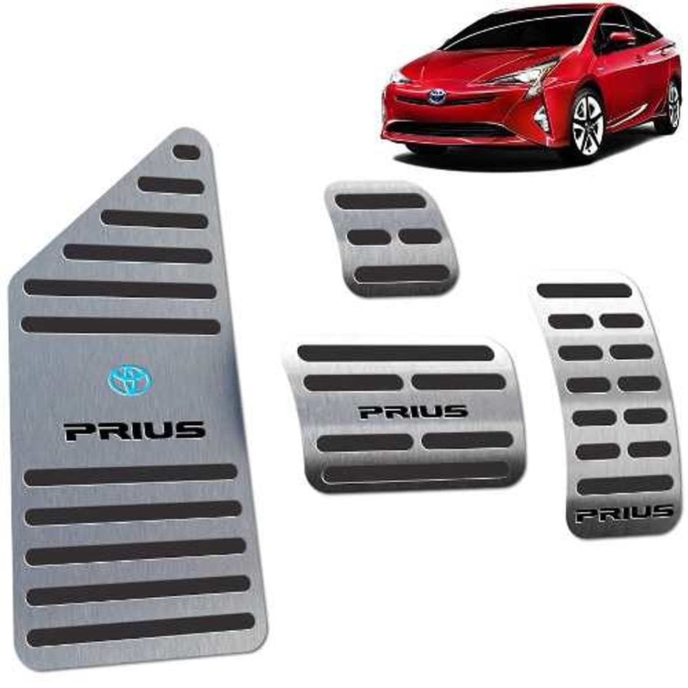 Pedaleiras Com Descanso De Pé Toyota Prius 2018 Preto
