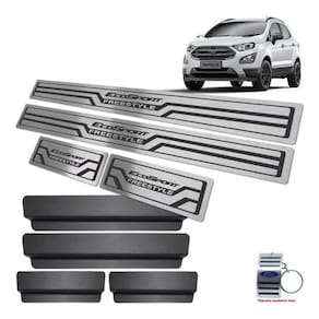 Soleira Ecosport Freestyle 2013 A 2020 Preto Baixo Relevo