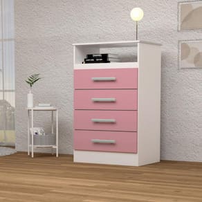 Cômoda 4 Gavetas Flex Jessica ACP