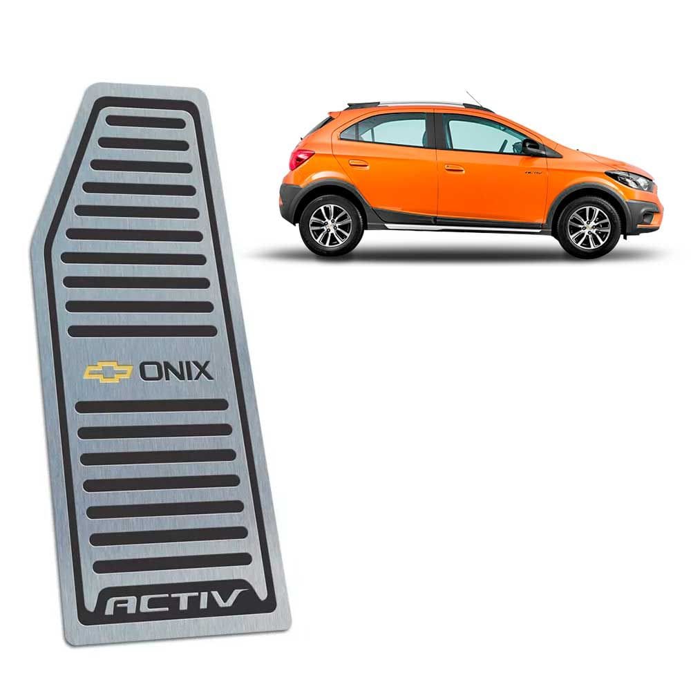 Descanso De Pé Chevrolet Onix Activ 2017/2019 Preto