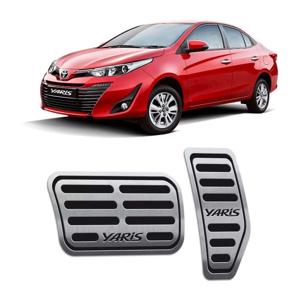 Pedaleiras Automático Toyota Yaris 2018 2019 Preto