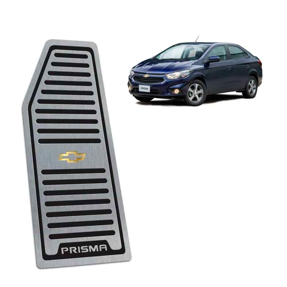 Descanso De Pé Chevrolet Prisma 2013/2019 Aço Inox Preto