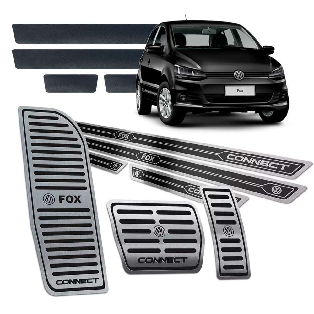 Pedaleira Descanso Soleiras Aut Preto Fox Connect 2018/19