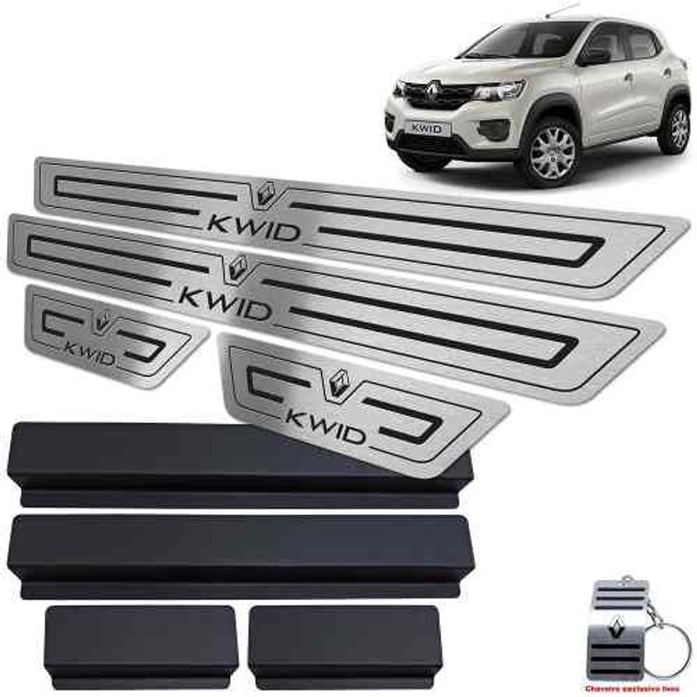 Soleira Kwid 2018/2020 + Vinil Preto Baixo Relevo