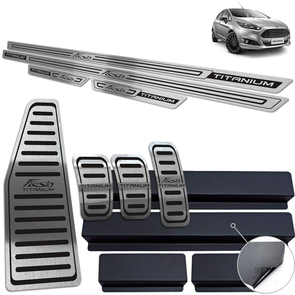 Pedaleira Manual Soleira Descanso Preto New Fiesta Titanium