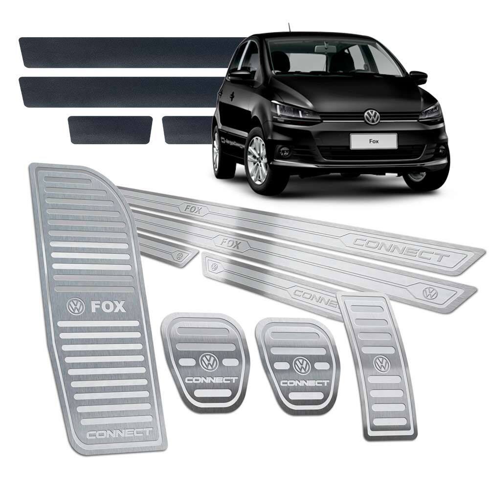 Pedaleira Descanso Soleira Fox Connect 2018/19 Manual Prata