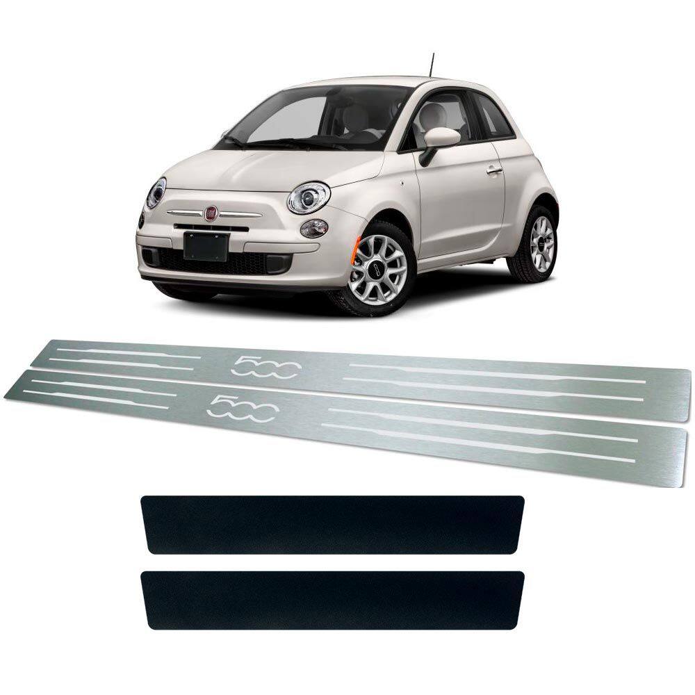 Soleira + Vinil Fiat 500 2010 Até 2017