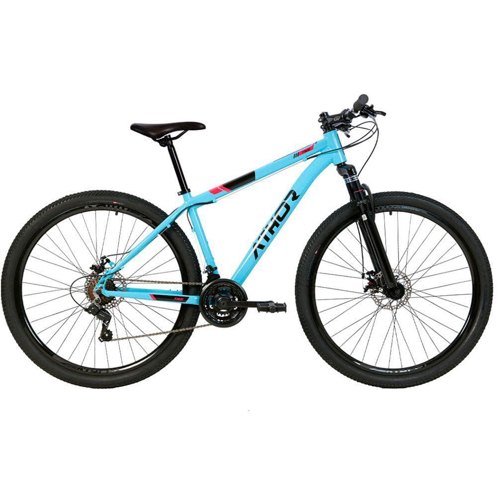 Bicicleta Athor Bike Orion T15 Aro 29 Susp. Dianteira 21 Marchas - Azul