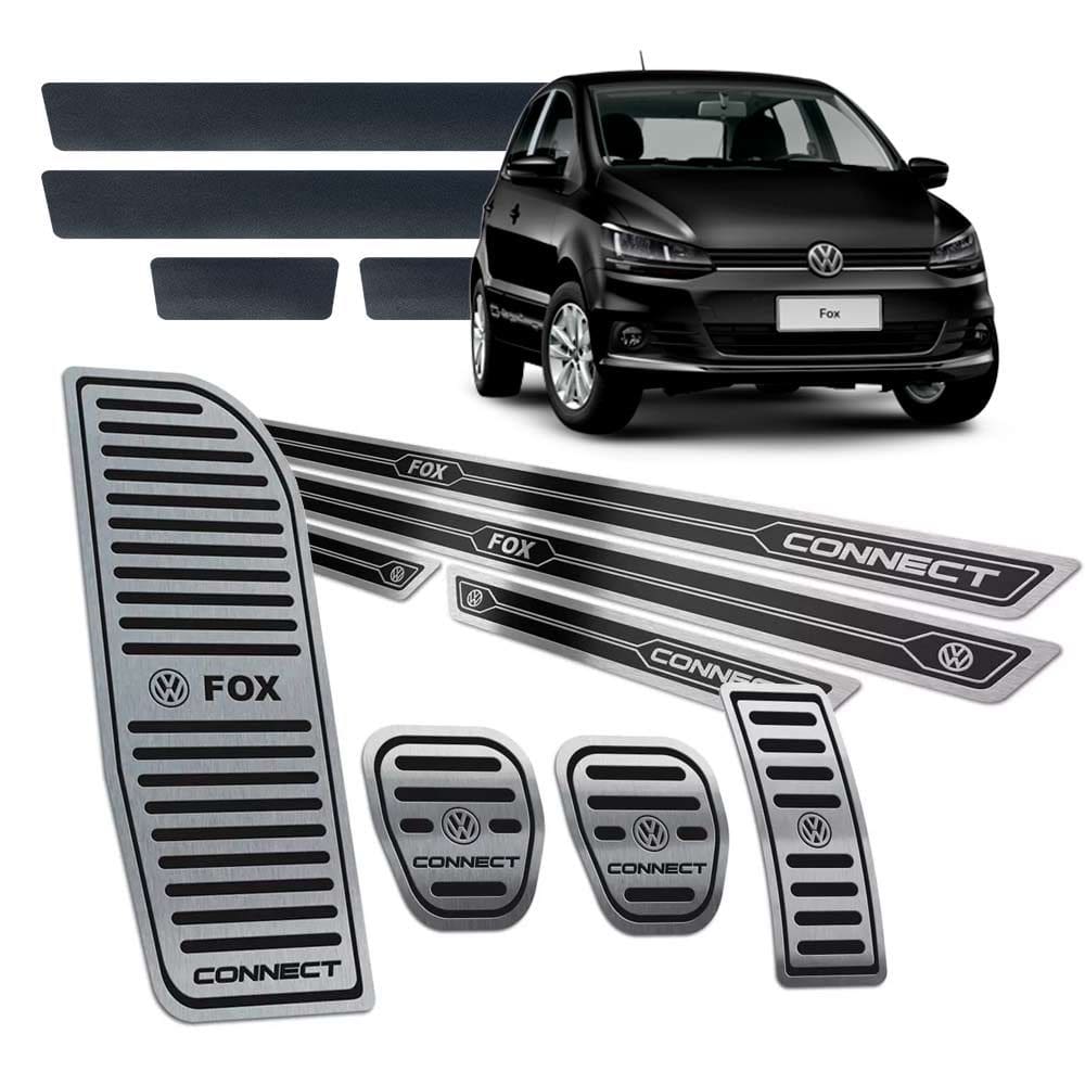 Pedaleira Descanso Soleiras Fox Connect 2018/19 Manual Preto