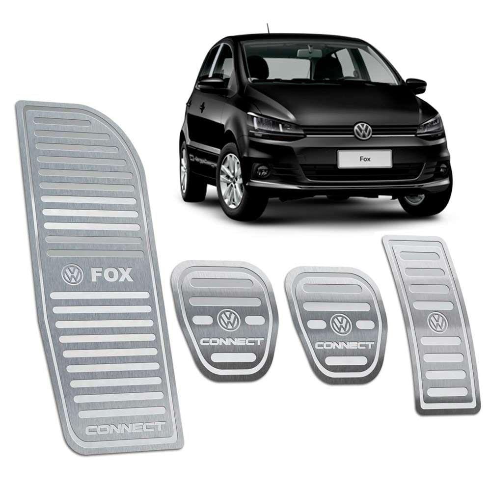 Pedaleira + Descanso Fox Connect 2018/2019 Manual Prata