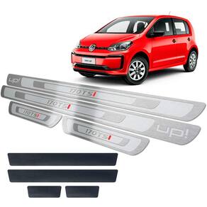 Soleiras Alto Relevo +Vinil Up 170 Tsi 2018/2020 Prata