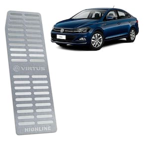 Descanso De Pé Virtus Highline 2018/2020 Aço Inox Prata