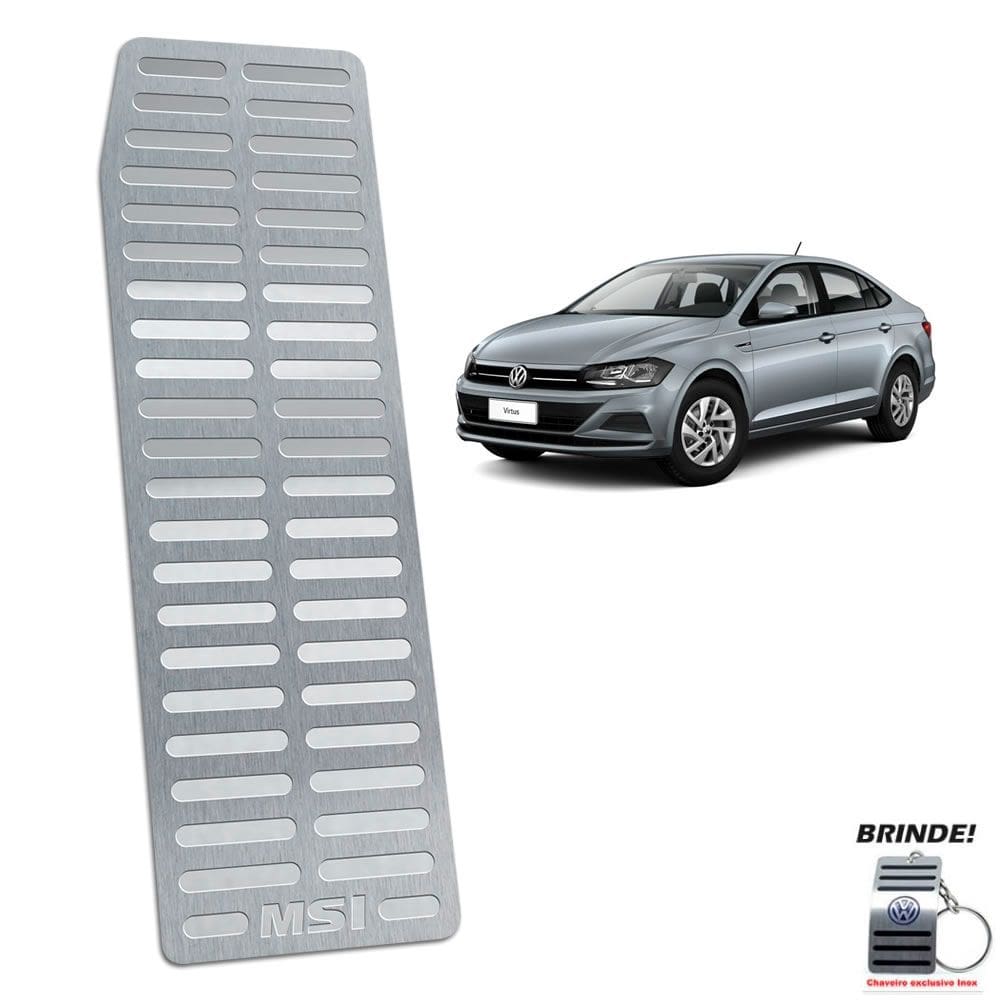 Virtus Msi 2018 2019 2020 Descanso De Pé Aço Inox Prata