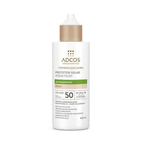Protetor Solar Aqua Fluid FPS 50 Adcos Peach 40ml