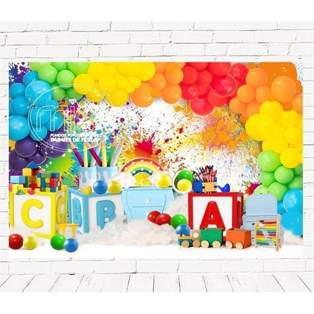 Painel Fotográfico Mix Estilos - Tecido - Várias Medidas