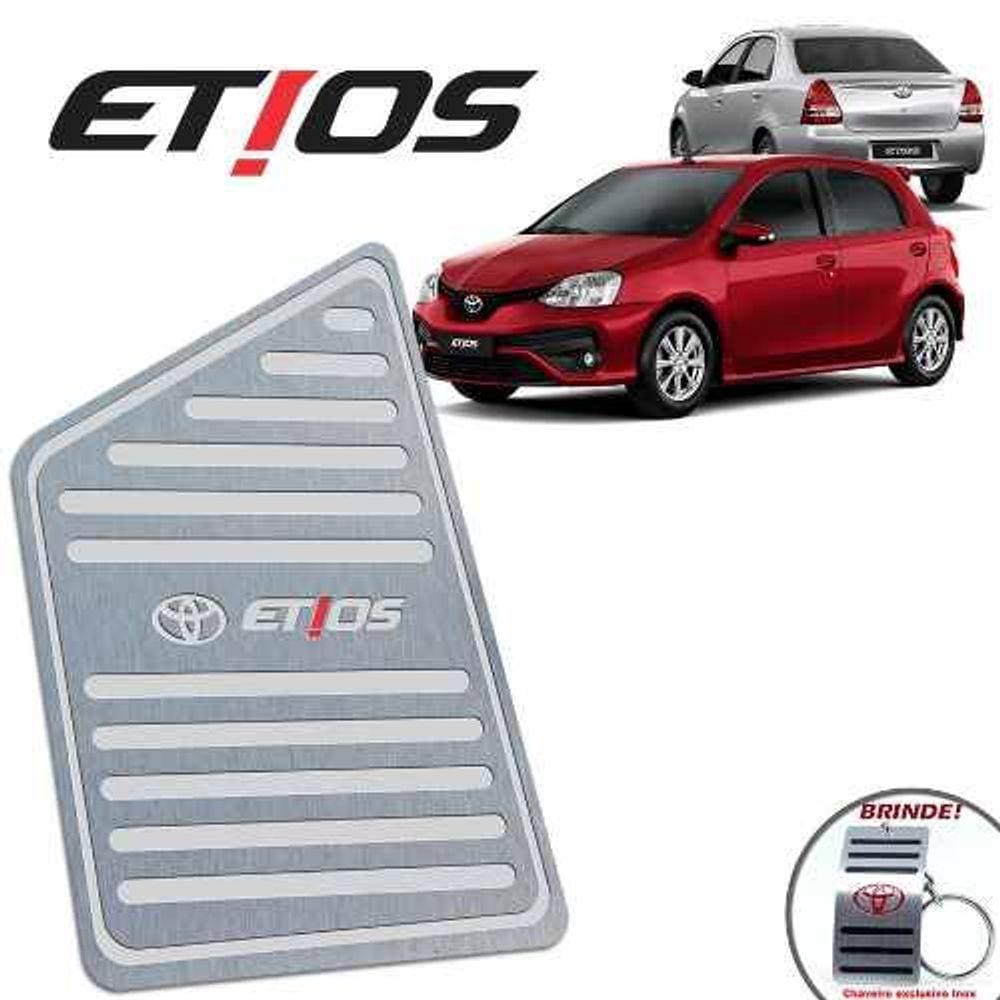 Descanso De Pé Toyota Etios 2013 A 2019 Prata