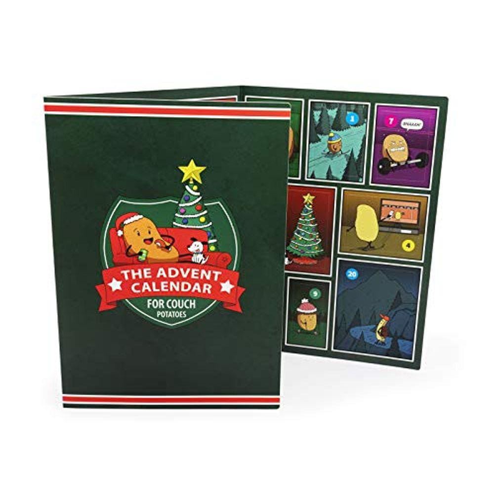 O Calendário do Advento para Batatas de Sofá - Evite a culpa da comida de Natal queimando calorias em dezembro
