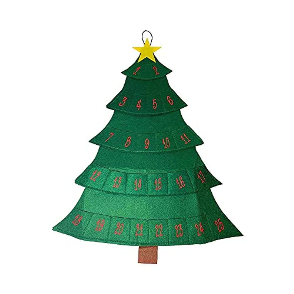 Midlee Calendário do Advento da Árvore de Natal para Cães