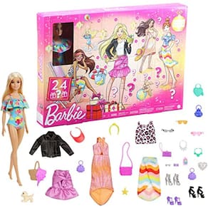 Barbie Calendário do Advento com 24 Surpresas (12 polegadas)