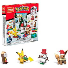 Calendário de Advento de Construção Mega Construx Pokemon - Natal