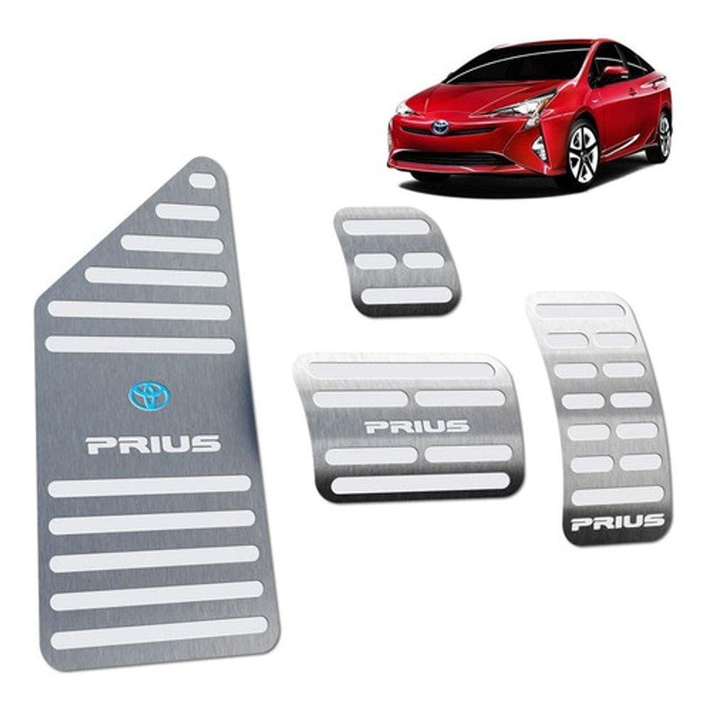 Pedaleiras Com Descanso De Pé Toyota Prius 2018 Prata