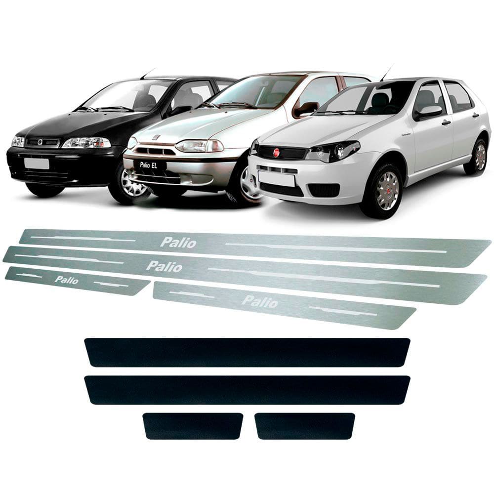 Soleira + Vinil Fiat Palio 1996 Até 2012