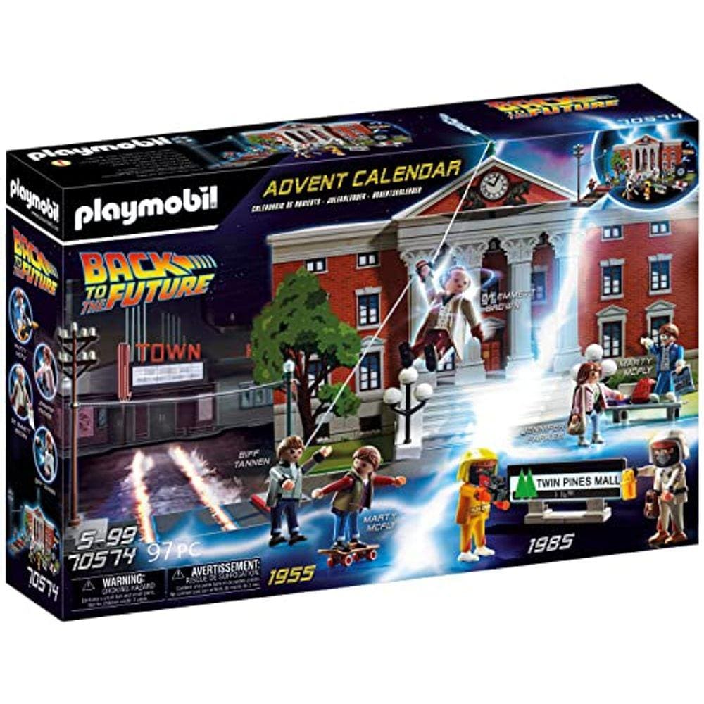 PLAYMOBIL de volta ao futuro calendário do advento
