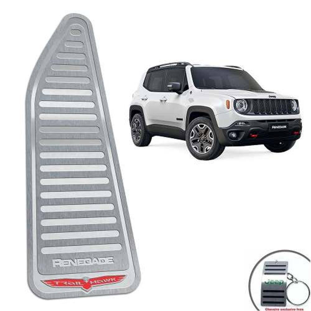 Descanso De Pé Jeep Renegade Trailhawk Prata