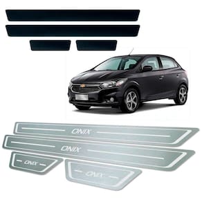 Soleira + Vinil Chevrolet Onix 2013 Até 2019