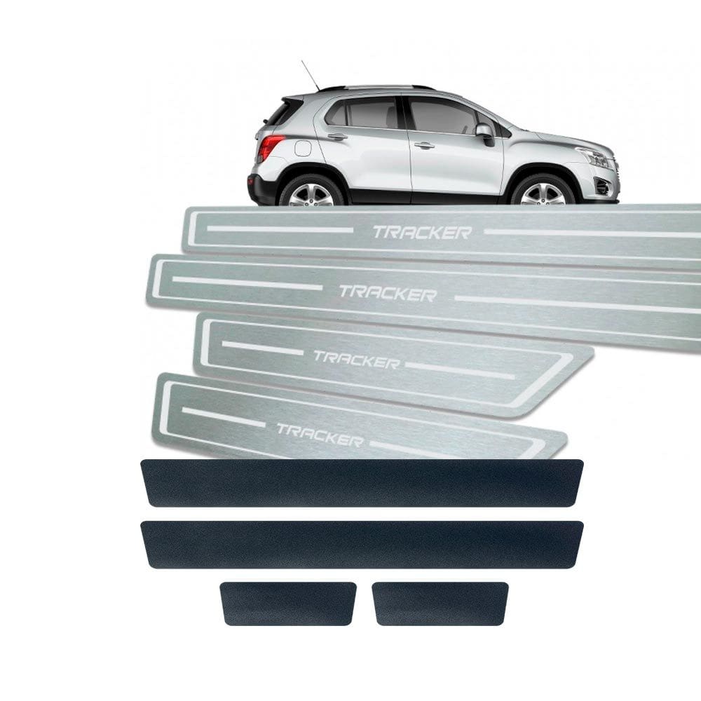 Soleira + Vinil Chevrolet Tracker 2014 Até 2019