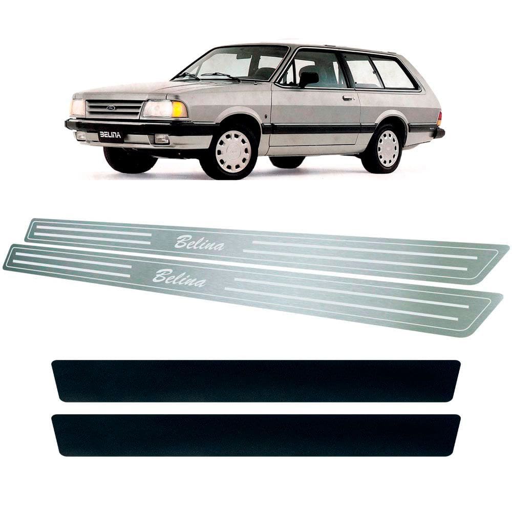 Soleira + Vinil Ford Belina 1970 Até 1991