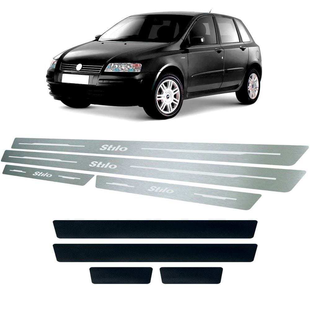 Soleira + Vinil Fiat Stilo 2003 Até 2011
