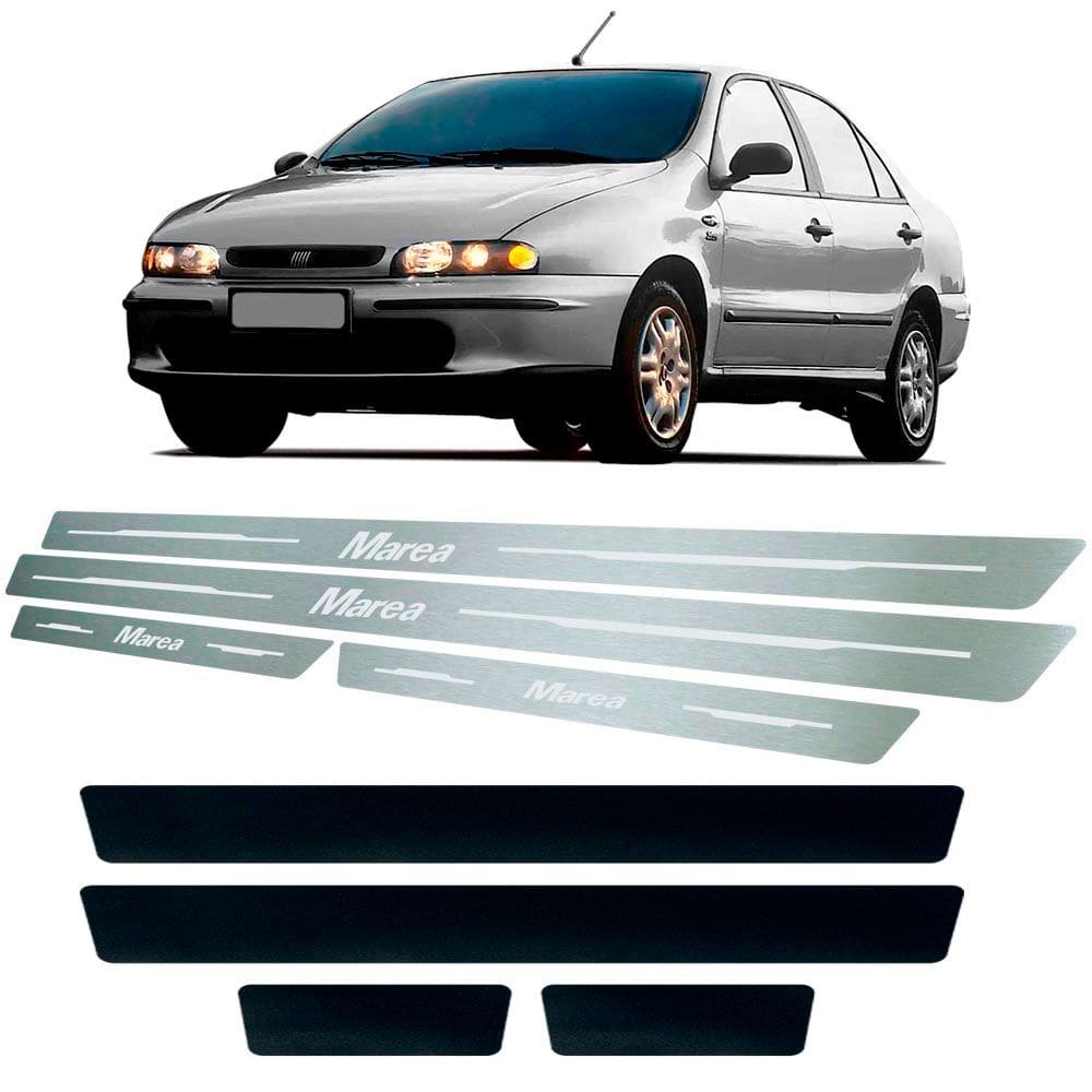Soleira + Vinil Fiat Marea 1998 Até 2007