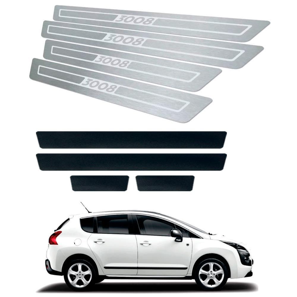 Soleira + Vinil Peugeot 3008 2011 Até 2016