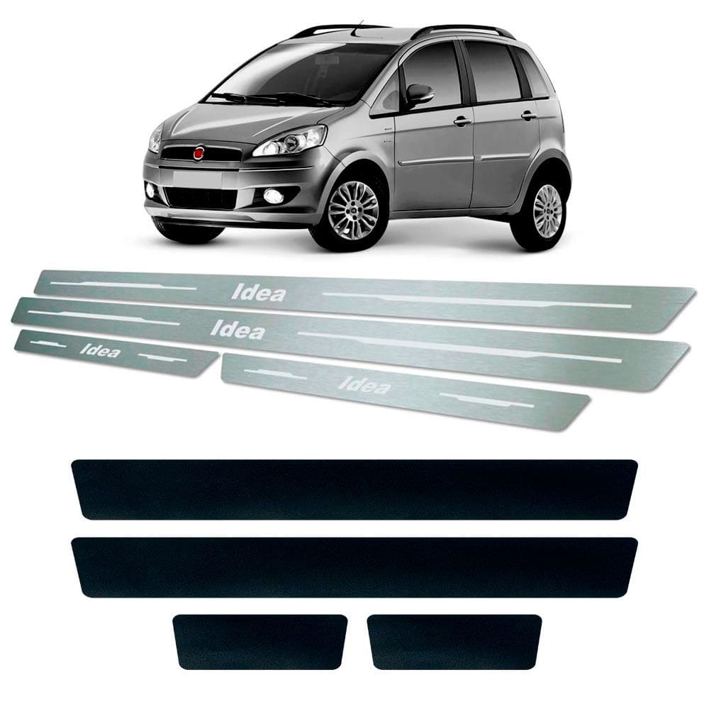 Soleira + Vinil Fiat Idea 2006 Até 2017