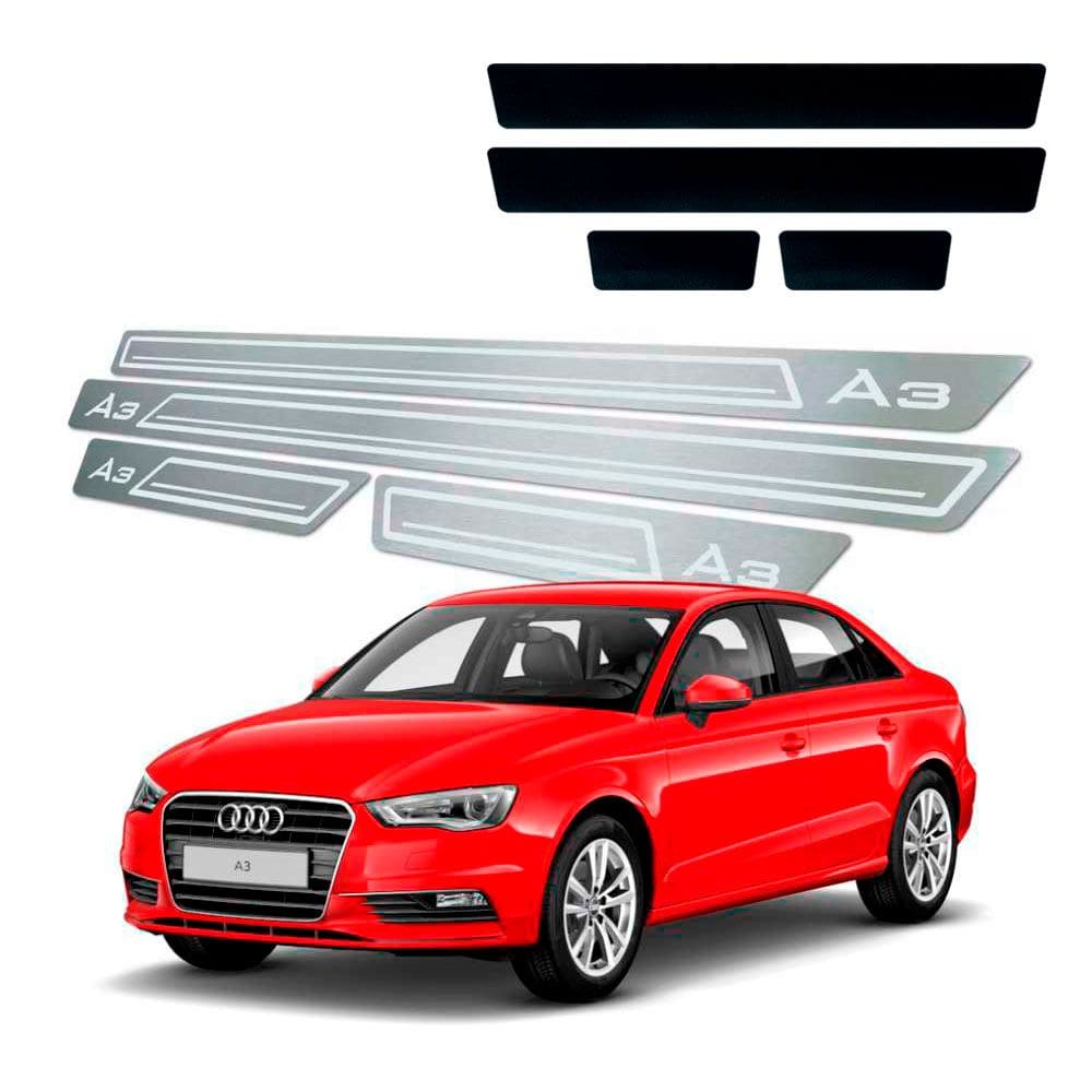 Soleira + Vinil Audi A3 Sedan 2014 Até 2019