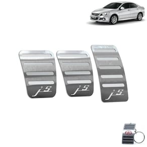 Pedaleira Manual Aço Inox Jac J5 2011 A 2016 Prata