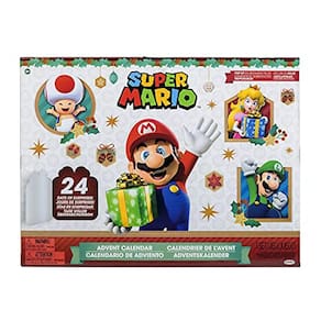 Super Mario Advent Calendar Edição limitada de Natal! - Nunca antes Visto Santa Mario, Snowman Mario & Luigi [Exclusivo da Amazon]