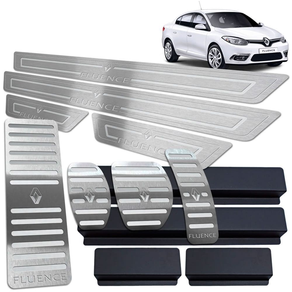 Soleira Pedaleira Descanso Renault Fluence 2011 2019 Manual