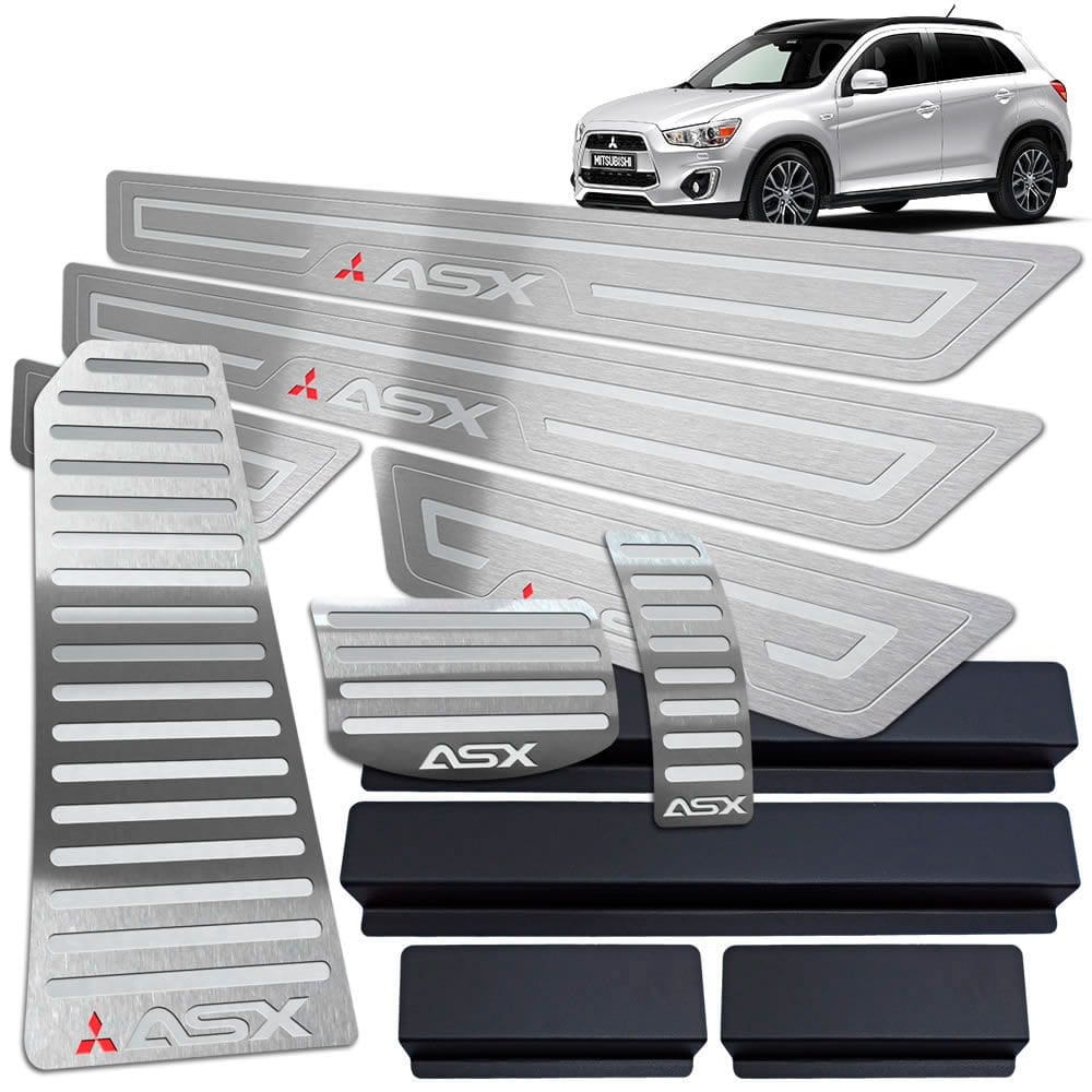 Soleira Pedaleira Descanso Mitsubishi Asx 2011 Até 2017