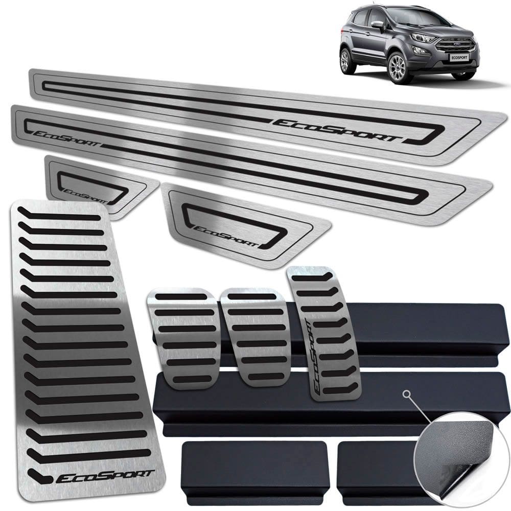 Descanso Pedaleira Manual Soleira Preto Ecosport 2013 A 2020